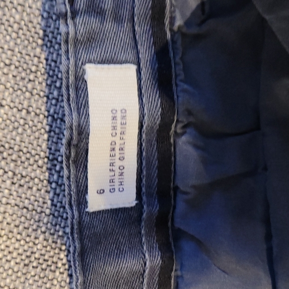 Gap girlfriend chinos paisley print. Sz 6 - Picture 8 of 8